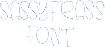 SASSY FRASS FONT