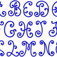 CURLY Q FONT