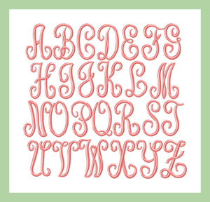 Upright Script Font