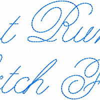 SCRIPT SKETCH FONT