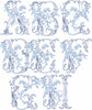 VINTAGE DIAMOND FLORAL FONT