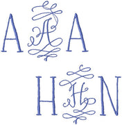 AMELIA MONOGRAM FONT