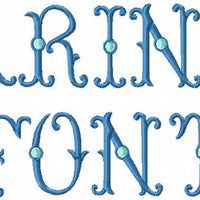 MARINER FONT 2.0 INCH SIZE