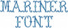 MARINER FONT 1.5 INCH