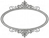 ORNATE OVAL FRAME