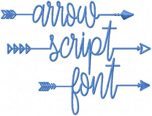 Arrow Script Font