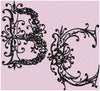 Ancient Font - Comes in 4,5,6 inch sizes - Monogram Font - Machine Embroidery Font