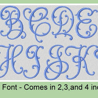 Victorian Monogram Font