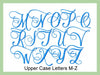SCRIPT EMBROIDERY FONT