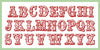 Circus Circus Font - Machine Embroidery Font