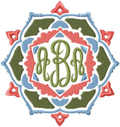 Monogram Frame 3 - Machine Embroidery Design