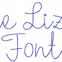 THE LIZZY  SKETCH FONT