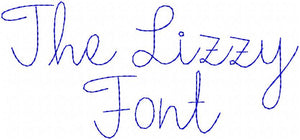 THE LIZZY  SKETCH FONT