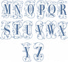 NEWELL MONOGRAM FONT