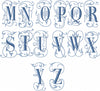 NEWELL MONOGRAM FONT