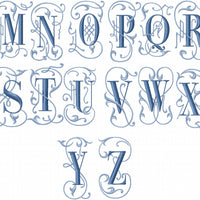 NEWELL MONOGRAM FONT