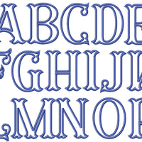 FISHTAIL APPLIQUE XL FONT