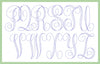 Single Stitch  Vines Font Extra Large