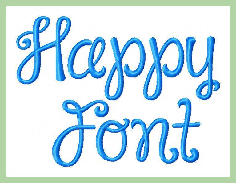 HAPPY FONT