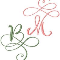 TWIRLED MONOGRAM FONT