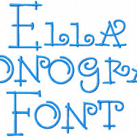 ELLA MONOGRAM FONT