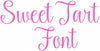 SWEET TART 2.0 INCH FONT