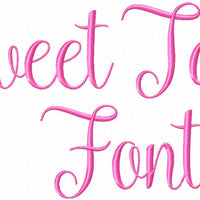 SWEET TART 2.0 INCH FONT