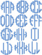 SCALLOP CIRCLE FONT 4  4 INCH