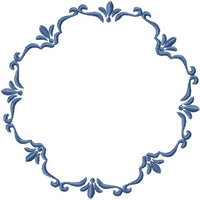 CLASSIC CIRCLE BORDER FRAME