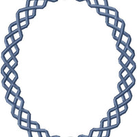 OVAL LATTICE FRAME