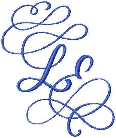 TWIRLED MONOGRAM FONT