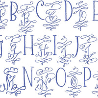 AMELIA MONOGRAM FONT