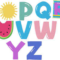 SUMMER FUN FONT