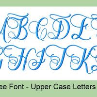 ADALEE EMBROIDERY FONT 