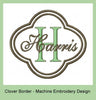 Clover Machine Embroidery Design