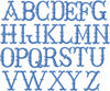 ROMAN II FONT - MACHINE EMBROIDERY FONT