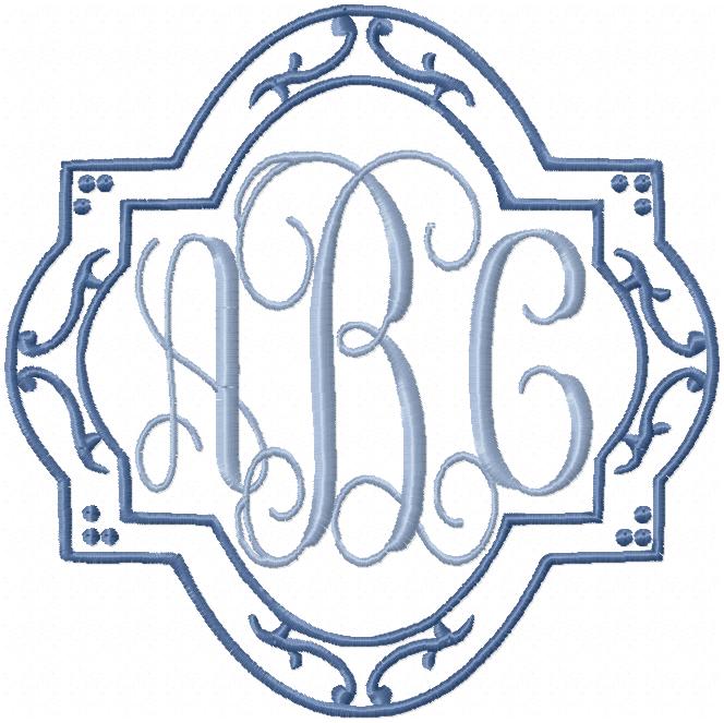 MONOGRAM FRAME 17