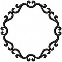 Circle Curl Frame