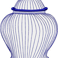 LINED GINGER JAR