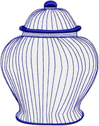 LINED GINGER JAR