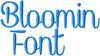 BLOOMIN FONT