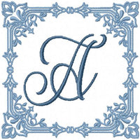 SQUARE FILIGREE BORDER FRAME