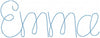 Happy Running Stitch Font