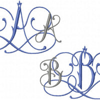 CROWNED MONOGRAM FONT