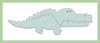 ALLIGATOR EMBROIDERY DESIGN