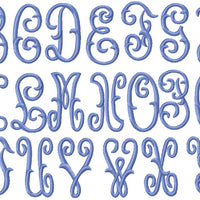 ARABESQUE II MONOGRAM FONT