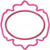 Applique Frames  -  2 Different Frames - Monogram Frame, machine embroidery Design