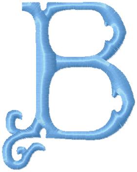 VINTAGE LETTER B