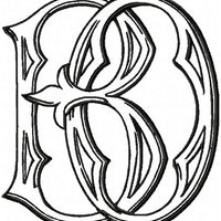 VINTAGE CUSTOM MONOGRAM BO OB