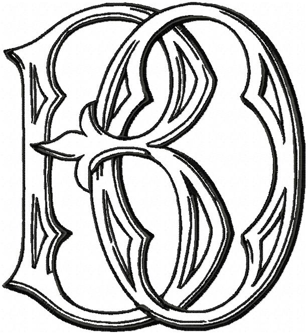 VINTAGE CUSTOM MONOGRAM BO OB